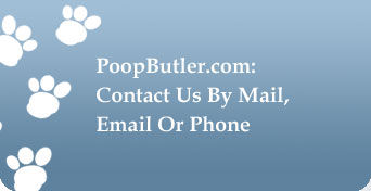 PoopButler: Contact Us By Mail, Email Or Phone